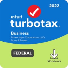 [Old Version] TurboTax - Business 2022 Federal Only + E-file - for Windows [Digital]