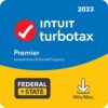 [Old Version] TurboTax - Premier 2023 Fed + E-file & State - Mac OS, Windows [Digital]