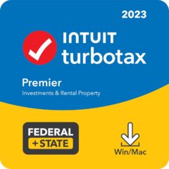 [Old Version] TurboTax - Premier 2023 Fed + E-file & State - Mac OS, Windows [Digital]