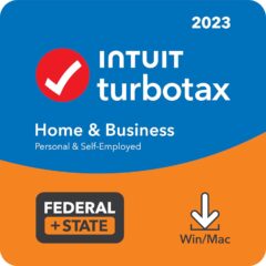 [Old Version] TurboTax - Home & Business 2023 Federal + E-file & State - Mac OS, Windows [Digital]